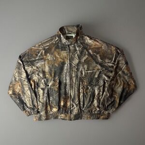 Whitewater Outdoors Realtree Camo Hunting Lightweight Jacket Mens XXL Camouflage